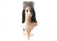Ganda Wefts 360 Renda Frontal Wig Cap Sehat 14 Inch Rambut Dari Gadis Muda pemasok