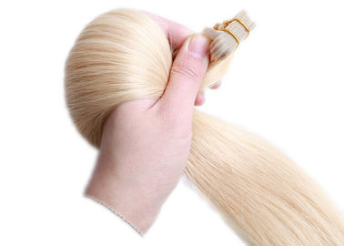 Cina 18 &amp;quot;- 22&amp;quot; Invisible Double Sided Hair Extension Tape 100% Remy Tanpa Rambut Sintetis Campuran pemasok