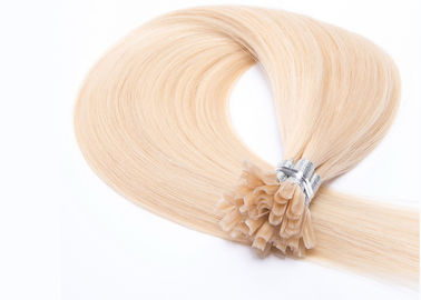 Cina Soft Glossy Remy Blonde Hair Extensions Sehat Bersih Tanpa Knot Atau Kutu pemasok