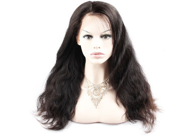 Cina Perasaan halus 100 Rambut Manusia Penuh Renda Wig Depan Ganda Kuat Mesin Pakan pemasok