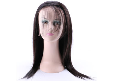 Cina Yaki Lurus Brazilian Penuh Renda Wig Rambut Manusia Sehat Tanpa Bahan Kimia Yang Diperlakukan pemasok