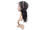 100% Natural Virgin Penuh Lace Human Wig Rambut Halus Lurus Gelombang 6 - 32 Inch pemasok