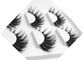 Handmade Invisible Band Eyelash, Ringan 3D Mink Eyelash Extensions pemasok