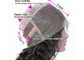 Glueless Penuh Renda Wig Rambut Manusia, Gelombang Air Rambut Manusia Nyata Penuh Renda Wig pemasok
